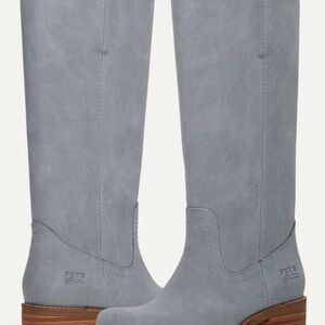 FRYE AND CO. Light Blue Heeled Boots